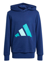 Adidas Essentials Sweat-shirt à capuche bleu coupe classique Enfant — immagine 1