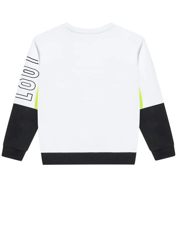 Guess Felpa Girocollo Multicolore Bambino