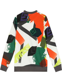 Guess Sweat-shirt Col Rond Multicolore Enfant — immagine 2