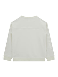 Guess Sweat-shirt Col Rond Blanc Logo Central Enfants — immagine 2
