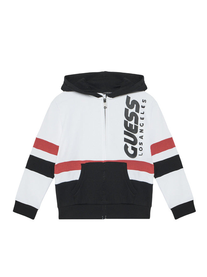 Guess  Felpa Con Cappuccio Chiusura Zip Multicolore Bambini