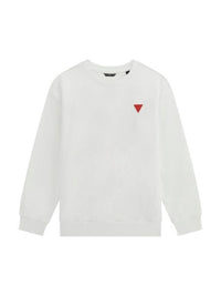 Guess Felpa Girocollo Bianca Bambini Ragazzi — immagine 1