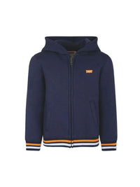 Levi's Kids Sweat-shirt à capuche zippé bleu marine pour enfants — immagine 1
