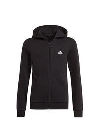 Adidas Performance Sweatshirt à Capuche Zippée Noire Enfants — immagine 1