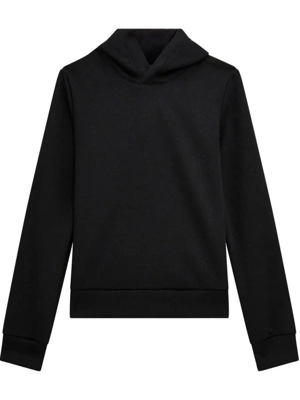 Guess Felpa Con Cappuccio Nera Bambini Ragazzi
