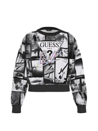 Guess Felpa Girocollo Con Stampe Multicolore Bambine Ragazze — immagine 1
