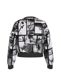 Guess Felpa Girocollo Con Stampe Multicolore Bambine Ragazze — immagine 2
