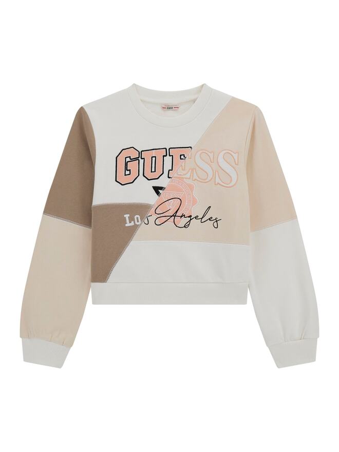 Guess Felpa Girocollo Multicolore Bambine