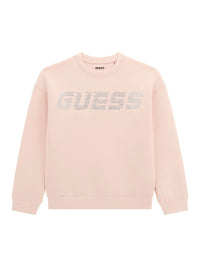 Guess Felpa Giroccollo Rosa Bambine Ragazze — immagine 1