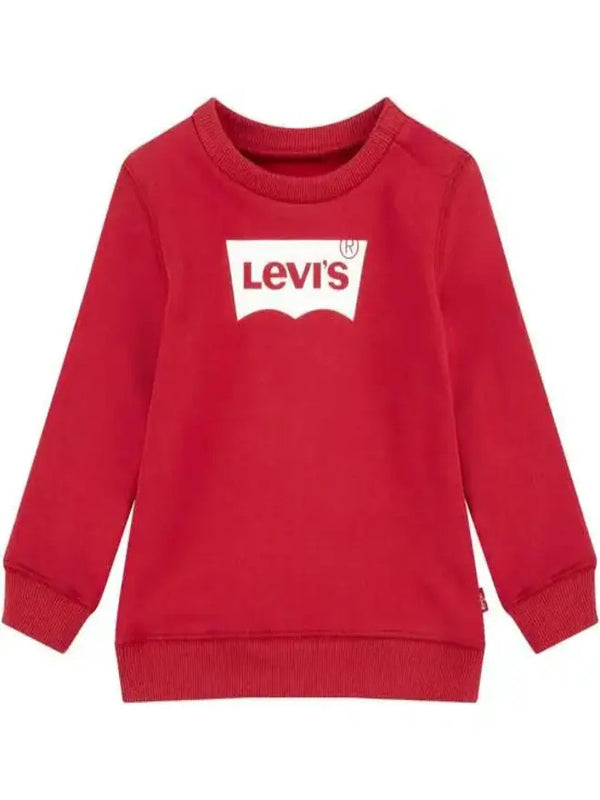 Levi's Batwing Felpa Giroccollo Rosa Bambini