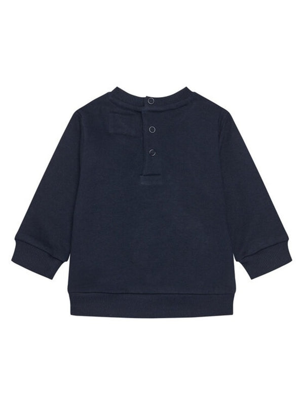 Guess Felpa Girocollo Blu Bambino