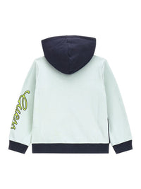 Guess Baby Felpa Con Cappuccio Chiusura Zip Multicolore Bambino — immagine 2