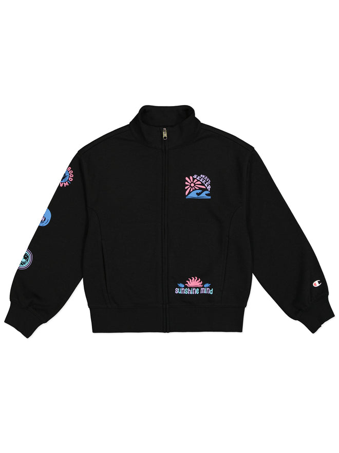 Sweat zippé Champion Legacy Graphic noir enfant