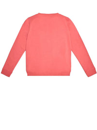 Guess Kids Felpa Girocollo Rosa Ora Bambina — immagine 2