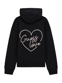 Guess Active Sweat à capuche noir pour fille — immagine 2