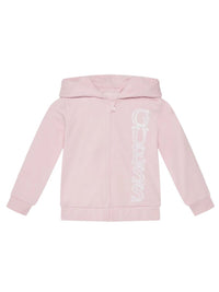 Guess Kids Sweat à capuche à paillettes rose pour fille — immagine 1