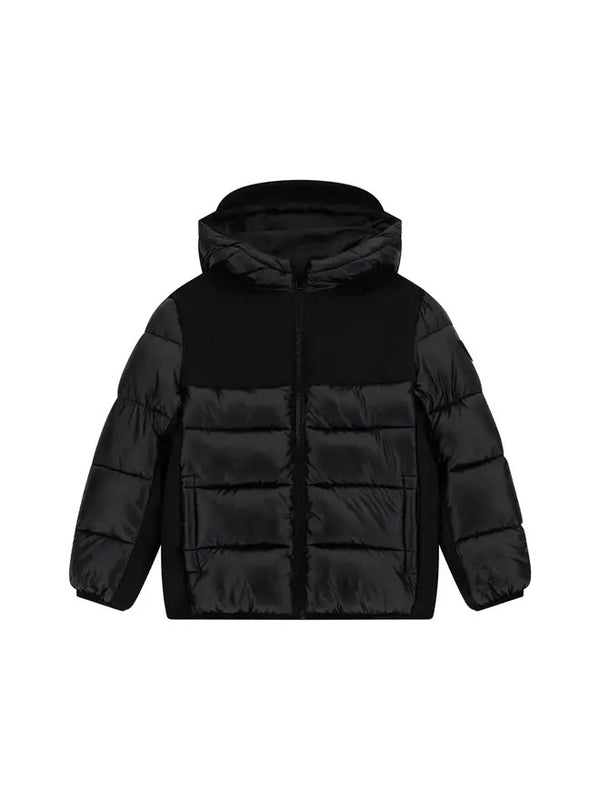 Guess kid Giubbotto Total Black Bambini Ragazzi