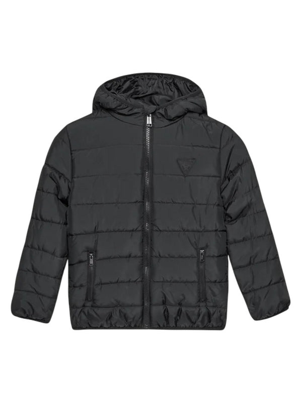 Guess Giubbotto Regular Fit Total Black Bambini Ragazzi