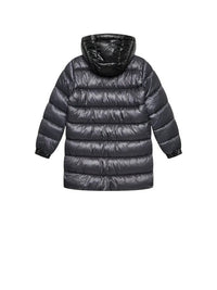 Guess Hooded Padded Giubbotto Nero bambini Ragazzi — immagine 2