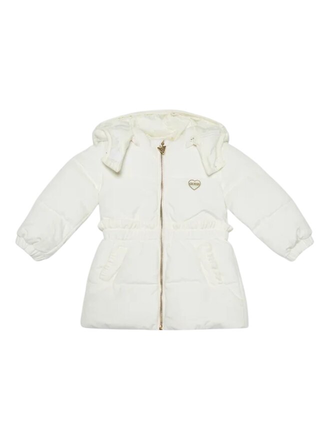 Guess Infant Giubbotto Bianco Bambina