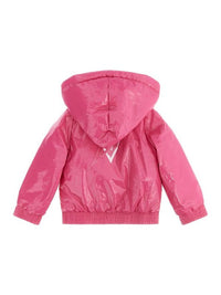 Guess Baby Blouson imperméable rose brillant enfant — immagine 2