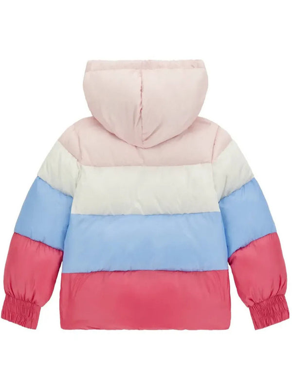 Guess Kids Giubbotto Multicolore con logo Bambini