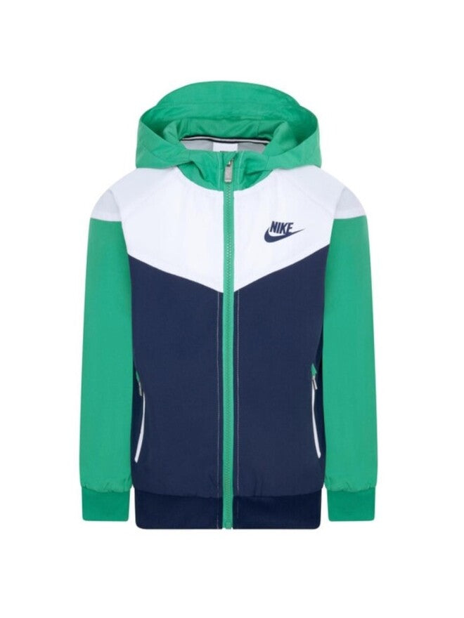 Nike Youth Windrunner Veste Coupe-Vent à Capuche Multicolore Enfants