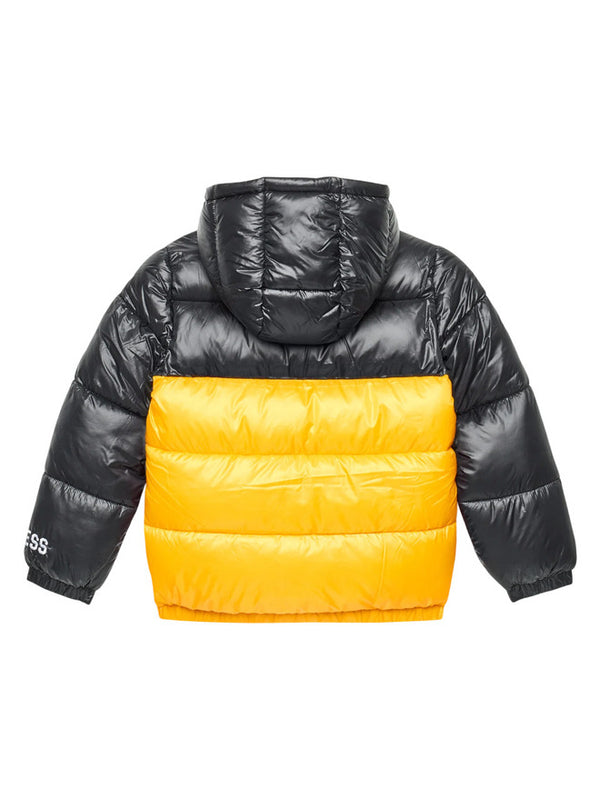 Guess Giubbotto 100 G Nero Giallo Bambini