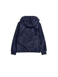 Champion Blouson Coupe-Vent Capuche Bleu Enfant — immagine 2