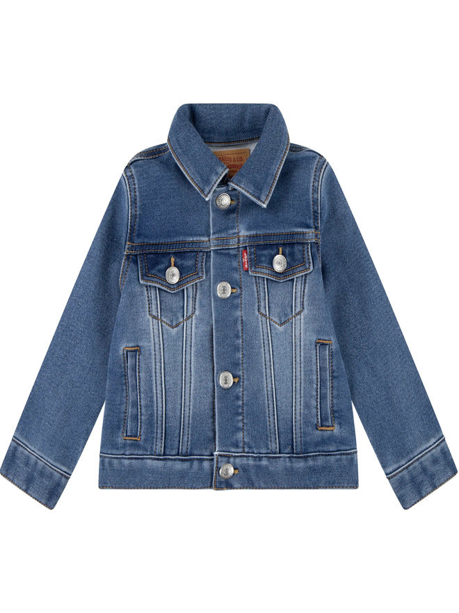 Levi's The Big Cheese Blouson en jean bleu denim Enfant