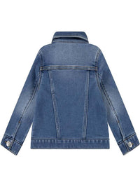 Levi's The Big Cheese Blouson en jean bleu denim Enfant — immagine 2