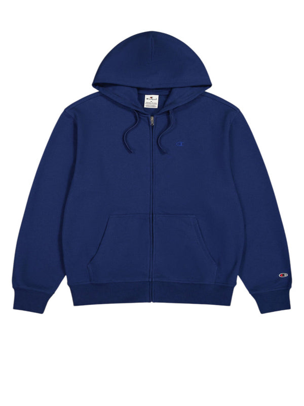 Champion Felpa Chiusura Zip Blu Bambini Ragazzi
