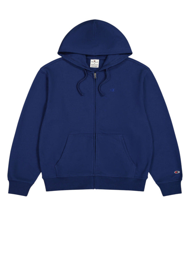 Champion Sweat-shirt à capuche zippé bleu pour enfant et adolescent