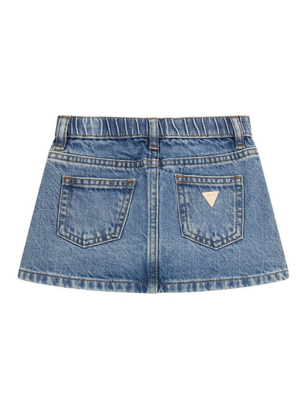 Guess Kids Gonna Di Jeans Blu Denim Rosa Bambina