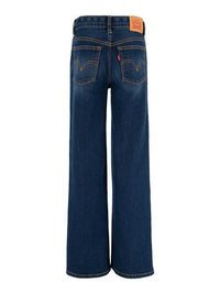 Levi's Wide Leg Jeans Dark Blu Denim Bambine — immagine 2