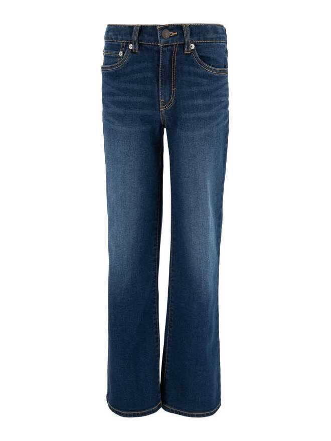 Levi's Wide Leg Jeans Dark Blu Denim Bambine