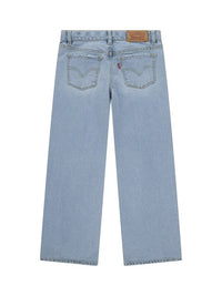 Levi's Wide Leg Jeans Light Blu Denim Bambine — immagine 2