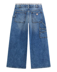 Guess Jeans a Palazzo Blu Denim Bambine Ragazze — immagine 2