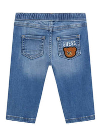 Guess Infant Kids Jeans Blu Denim Bambino — immagine 2