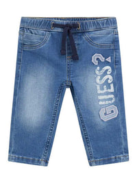 Guess Infant Kids Jeans Blu Denim Bambino — immagine 1