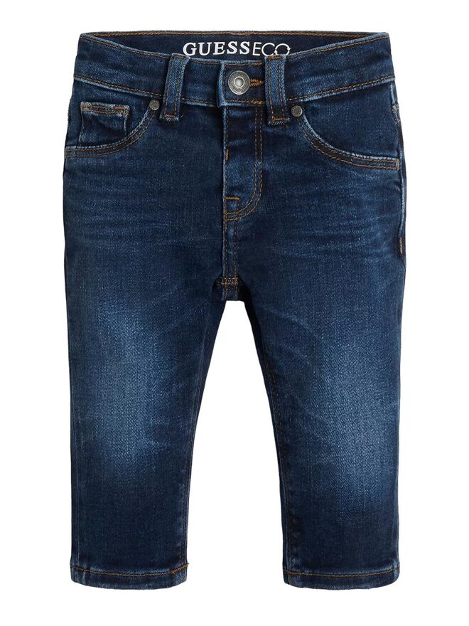 Guess kids denim skinny Jeans Dark Blu Denim Bambino