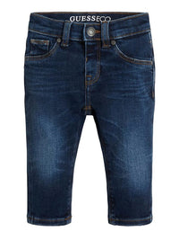 Guess kids denim skinny Jeans Dark Blu Denim Bambino — immagine 1