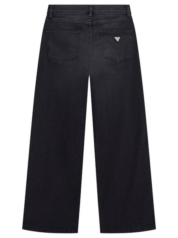 Guess Kids Jeans Black Denim Bambine Ragazze