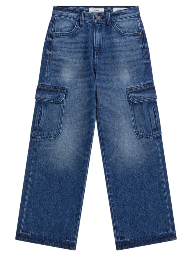 Guess Baby Jeans Dark Blu Denim Bambini
