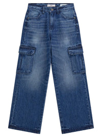 Guess Baby Jeans Dark Blu Denim Bambini — immagine 1