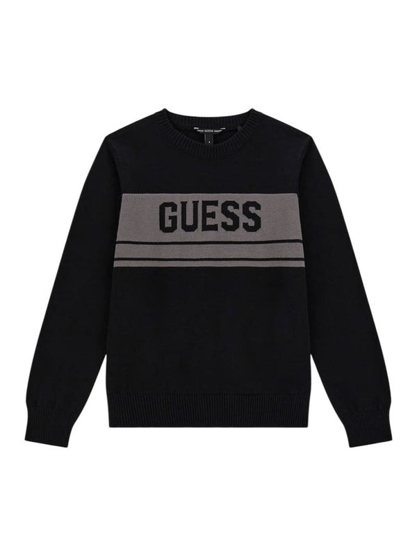 Guess Maglione logo ricamato Multicolore Bambino