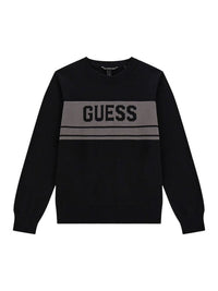 Guess Pull logo brodé Multicolore Enfant — immagine 1