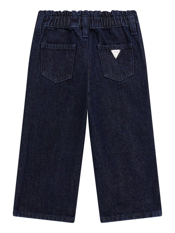 Guess Kids Jeans Blak Denim Con Brillantini Bambina