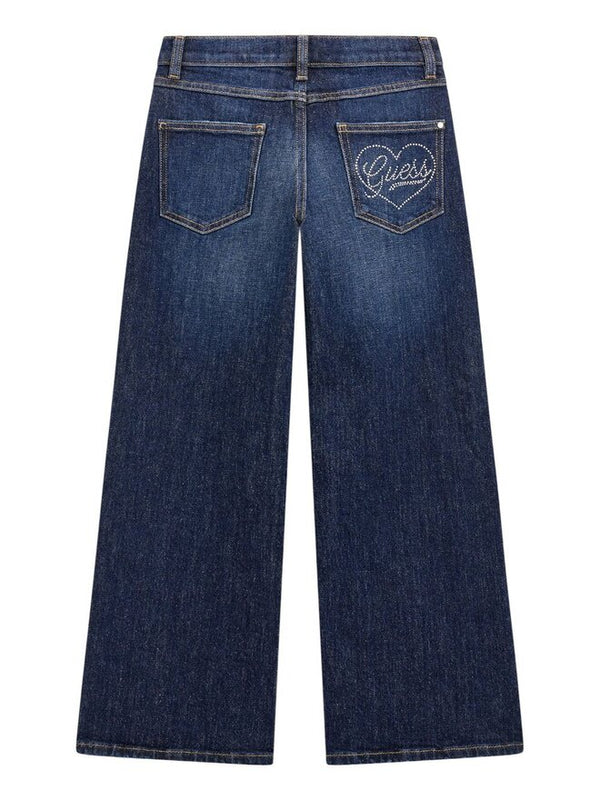 Guess Kids Jeans Blu Denim Bambine Ragazze