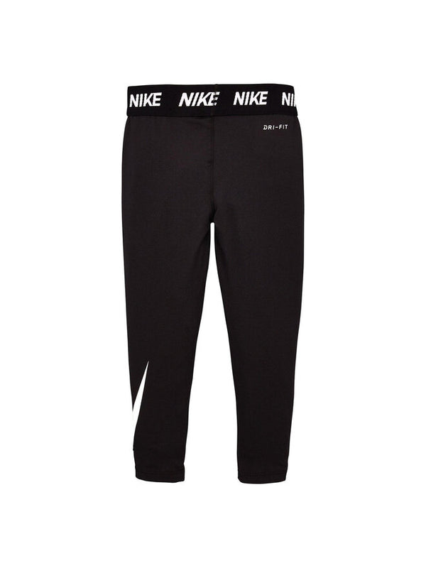 Nike Dri Fit Sport Essentials Swoosh Leggings Nero Bambina